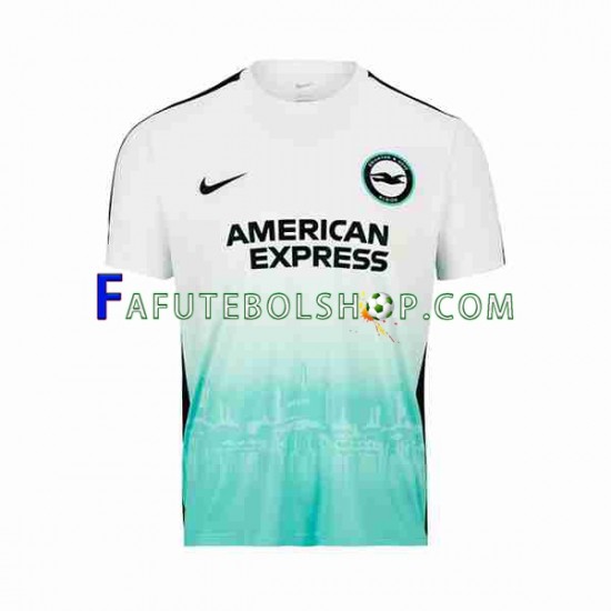 Camisa 3 Brighton Hove Albion 2023-2024 manga curta ,Masculino