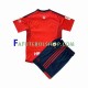 Camisa 1 CA Osasuna 2023-2024 manga curta ,infantil