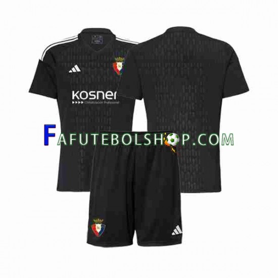 Camisa Goleiro 2 CA Osasuna 2023-2024 manga curta ,infantil