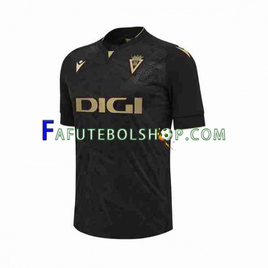 Camisa 2 Cadiz CF 2023-2024 manga curta ,Masculino