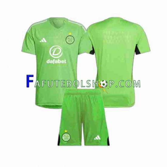 Camisa Goleiro 2 Celtic 2023-2024 manga curta ,infantil