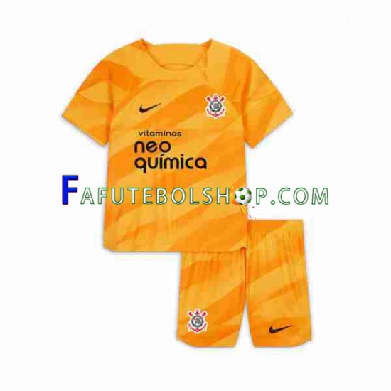 Camisa Goleiro 3 Corinthians 2023-2024 manga curta ,infantil