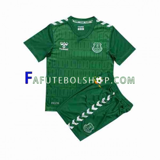 Camisa Goleiro 1 Everton 2023-2024 manga curta ,infantil