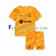 Camisa Goleiro 4 FC Barcelona 2023-2024 manga curta ,infantil