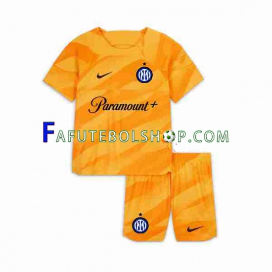 Camisa Goleiro 1 Internazionale 2023-2024 manga curta ,infantil