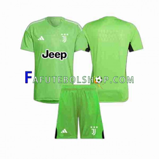 Camisa Goleiro 3 Juventus 2023-2024 manga curta ,infantil