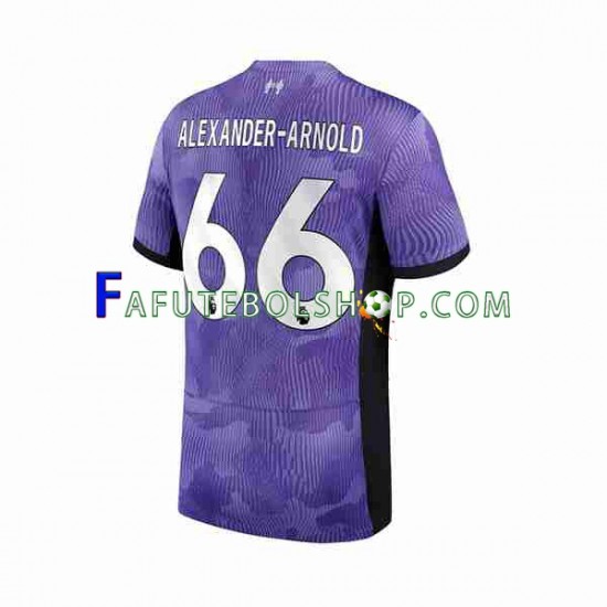 Camisa 3 Liverpool Alexander-Arnold 66 2023-2024 manga curta ,Masculino