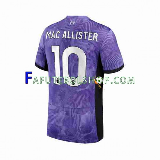 Camisa 3 Liverpool Alexis Mac Allister 10 2023-2024 manga curta ,Masculino