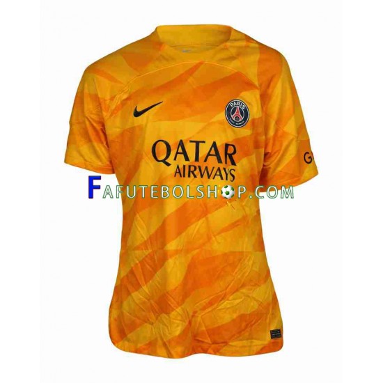 Camisa Goleiro 2 Paris Saint Germain 2023-2024 manga curta ,Masculino