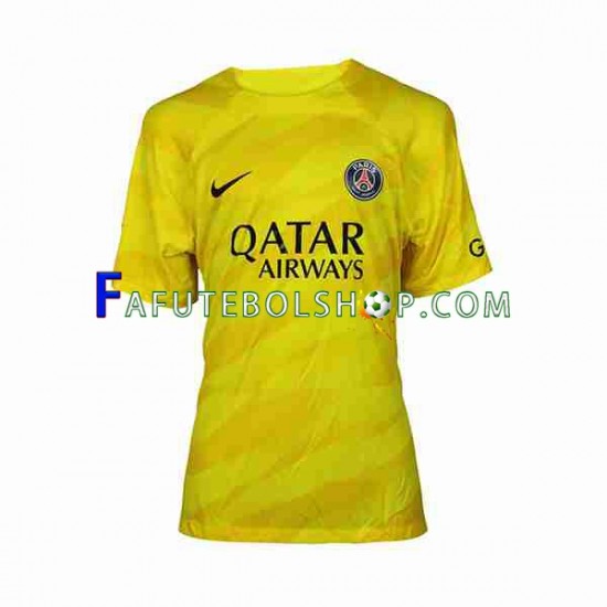 Camisa Goleiro 3 Paris Saint Germain 2023-2024 manga curta ,Masculino