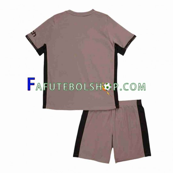 Camisa 3 Tottenham Hotspur 2023-2024 manga curta ,infantil