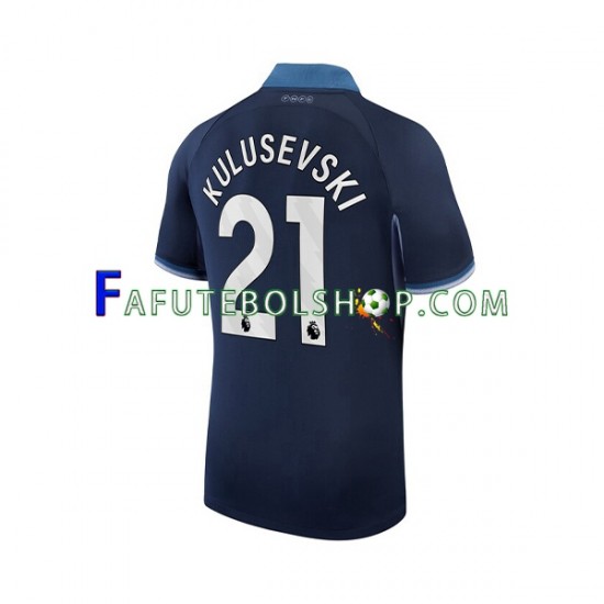 Camisa 2 Tottenham Hotspur Kulusevski 21 2023-2024 manga curta ,Masculino