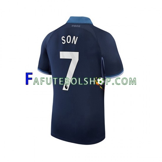 Camisa 2 Tottenham Hotspur Son Heung-min 7 2023-2024 manga curta ,Masculino