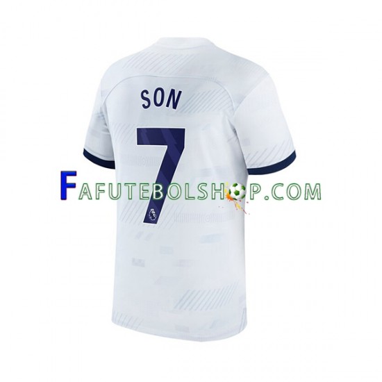 Camisa 1 Tottenham Hotspur Son Heung-min 7 2023-2024 manga curta ,Masculino