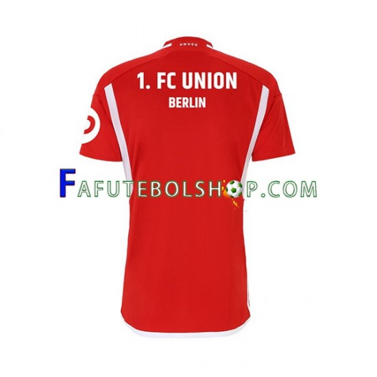 Camisa 1 Union Berlin 2023-2024 manga curta ,Masculino