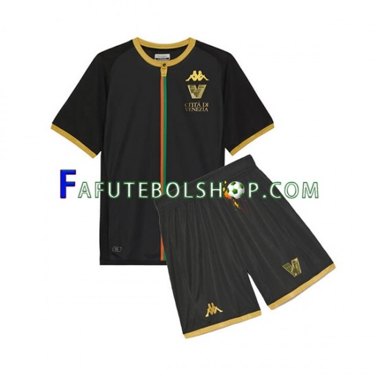 Camisa 1 Venezia 2023-2024 manga curta ,infantil