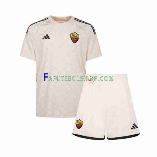 Camisa 2 AS Roma 2023-2024 manga curta ,infantil