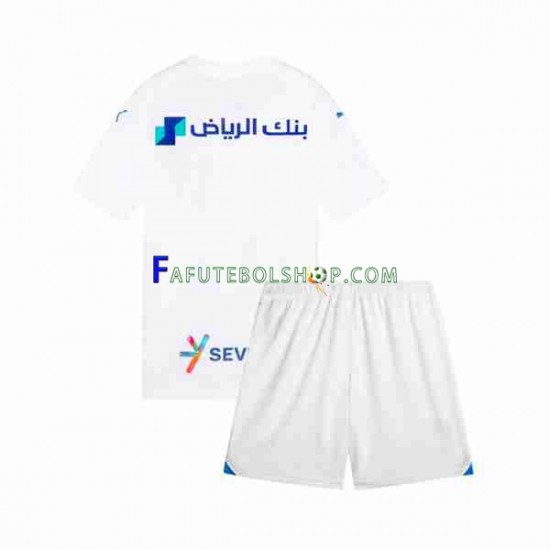 Camisa 2 Al Hilal 2023-2024 manga curta ,infantil