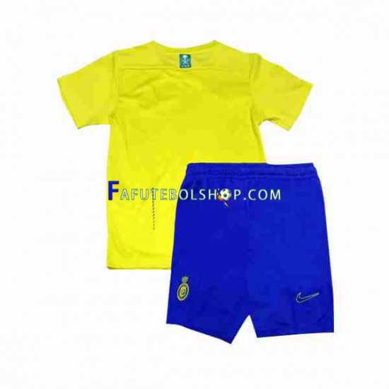 Camisa 1 Al-Nassr 2023-2024 manga curta ,infantil