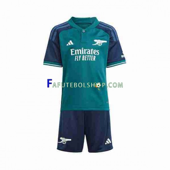 Camisa 3 Arsenal 2023-2024 manga curta ,infantil