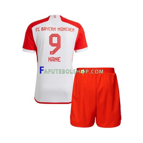 Camisa 1 Bayern de Munique Harry Kane 9 2023-2024 manga curta ,infantil