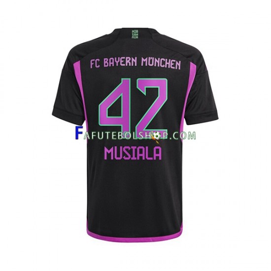 Camisa 2 Bayern de Munique Jamal Musiala 42 2023-2024 manga curta ,Masculino