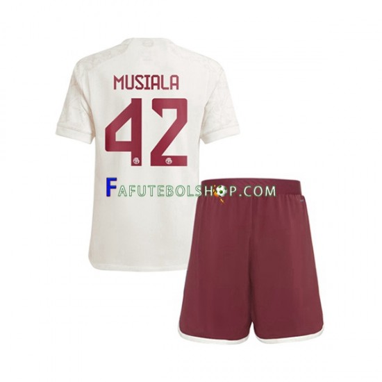 Camisa 3 Bayern de Munique Jamal Musiala 42 2023-2024 manga curta ,infantil