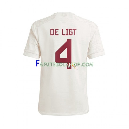 Camisa 3 Bayern de Munique Matthijs de Ligt 4 2023-2024 manga curta ,Masculino