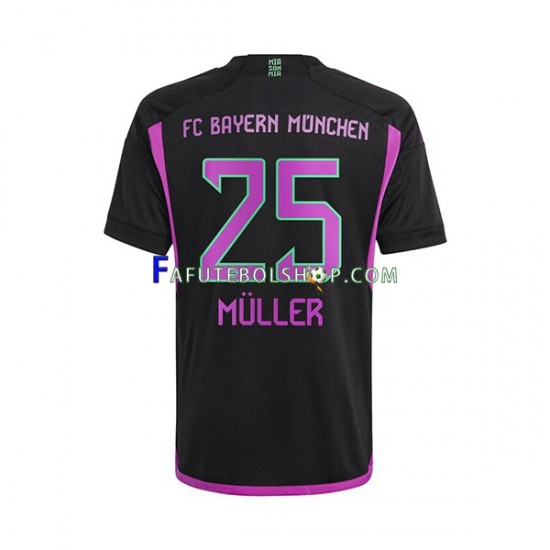 Camisa 2 Bayern de Munique Thomas Muller 25 2023-2024 manga curta ,Masculino