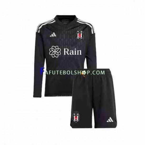 Camisa Goleiro 1 Besiktas 2023-2024 manga longa ,infantil