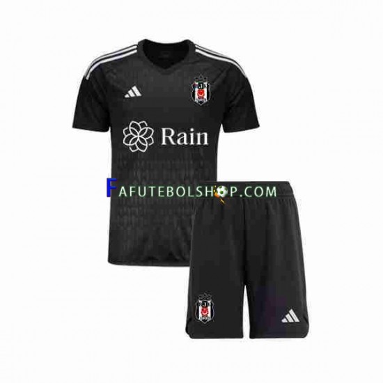 Camisa Goleiro 1 Besiktas 2023-2024 manga curta ,infantil