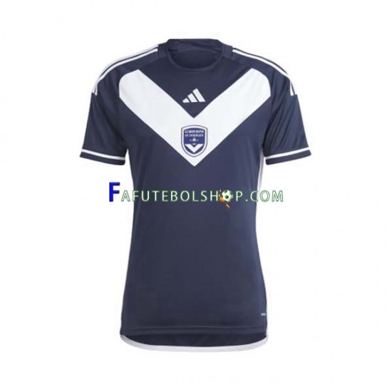 Camisa 1 Bordeaux 2023-2024 manga curta ,Masculino