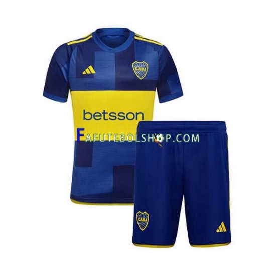 Camisa 1 CA Boca Juniors 2023-2024 manga curta ,infantil