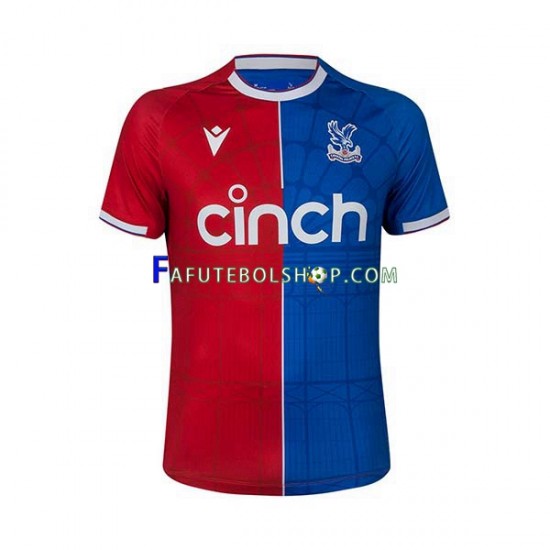 Camisa 1 Crystal Palace 2023-2024 manga curta ,Masculino