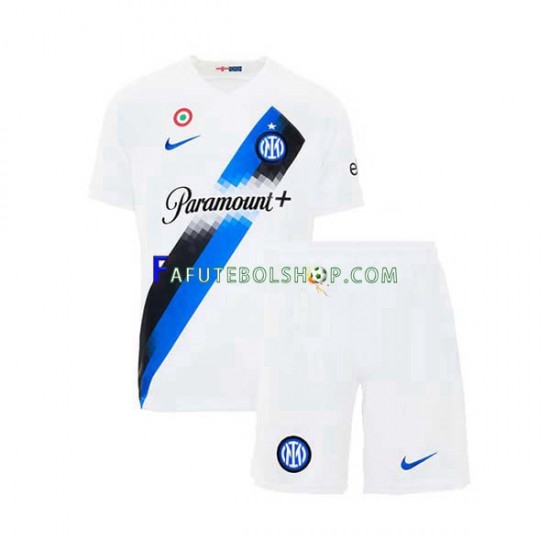 Camisa 2 Internazionale 2023-2024 manga curta ,infantil