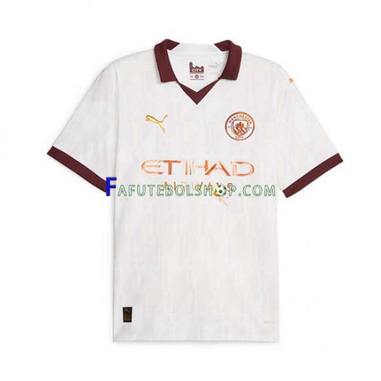 Camisa 2 Manchester City 2023-2024 manga curta ,Masculino