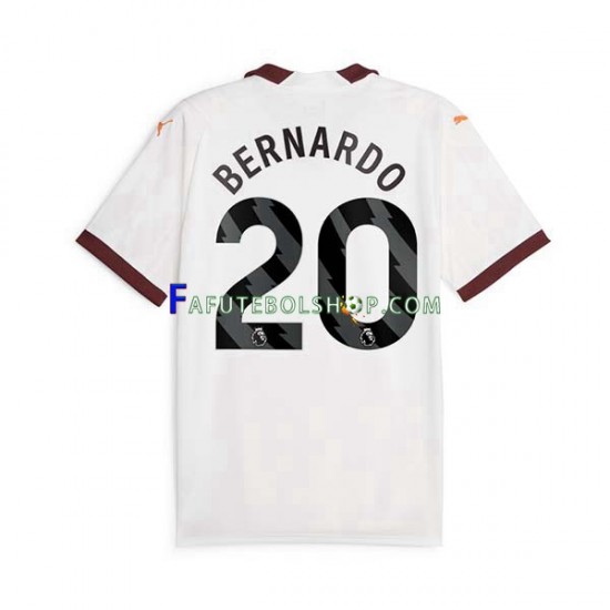 Camisa 2 Manchester City Bernardo Silva 20 2023-2024 manga curta ,Masculino