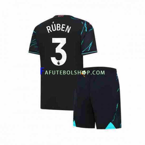 Camisa 3 Manchester City Ruben 3 2023-2024 manga curta ,infantil