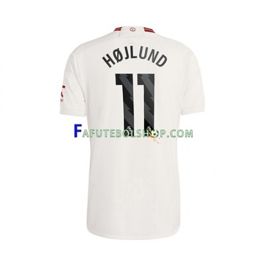 Camisa 3 Manchester United Rasmus Hojlund 11 2023-2024 manga curta ,Masculino