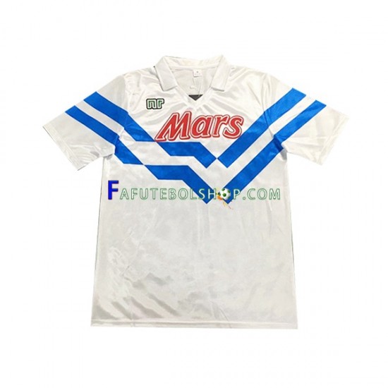 Camisa 2 Napoli 1989 1990 Retrô manga curta ,Masculino