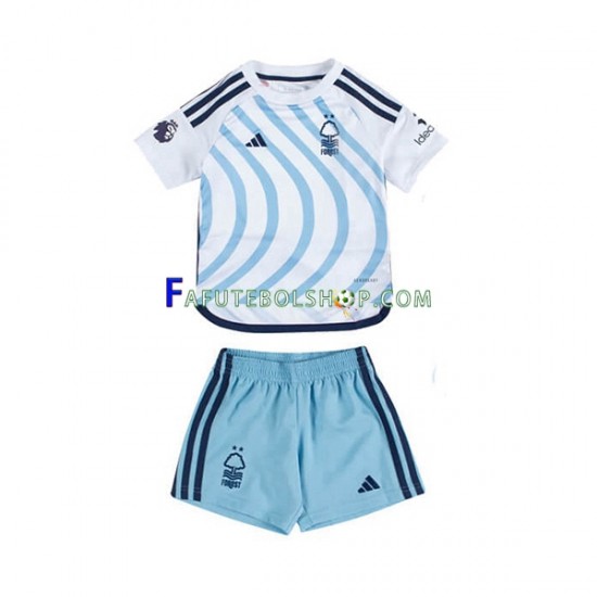 Camisa 2 Nottingham Forest 2023-2024 manga curta ,infantil