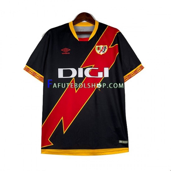 Camisa 2 Rayo Vallecano 2023-2024 manga curta ,Masculino