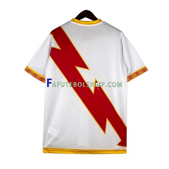 Camisa 1 Rayo Vallecano 2023-2024 manga curta ,Masculino