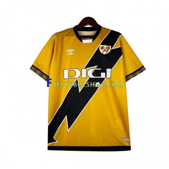 Camisa 3 Rayo Vallecano 2023-2024 manga curta ,Masculino