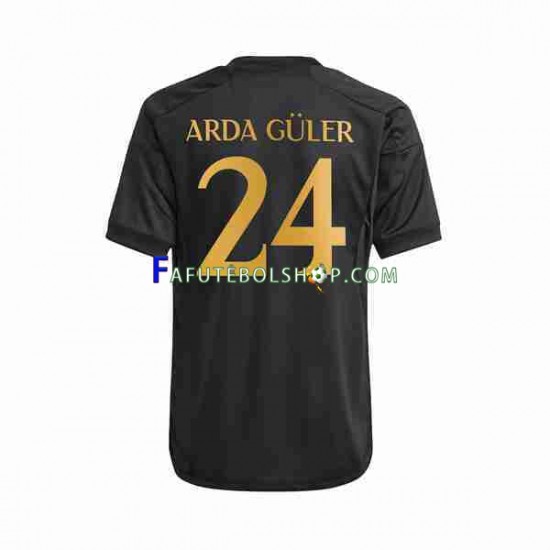 Camisa 3 Real Madrid Arda Guler 24 2023-2024 manga curta ,Masculino