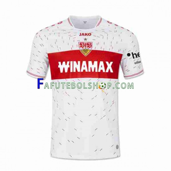 Camisa 1 VfB Stuttgart 2023-2024 manga curta ,Masculino