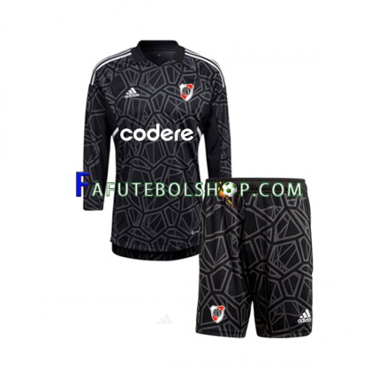 Camisa Goleiro 1 CA River Plate  2023 manga longa ,infantil