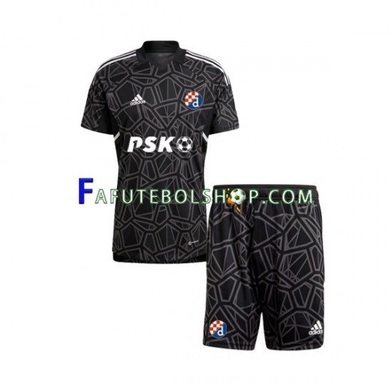 Camisa Goleiro 1 Dinamo Zagreb  2022-2023 manga curta ,infantil