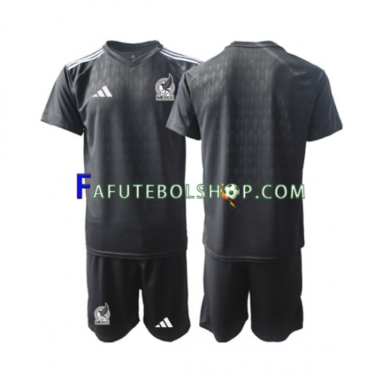 Camisa Goleiro 1 México  2022 manga curta ,infantil