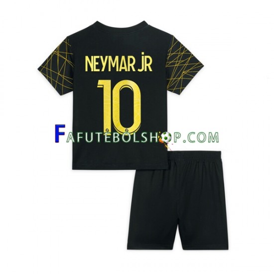 Camisa 4 Paris Saint Germain Neymar JR 10  2022-2023 manga curta ,infantil